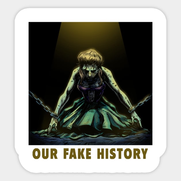 Elizabeth Báthory Sticker by Our Fake History